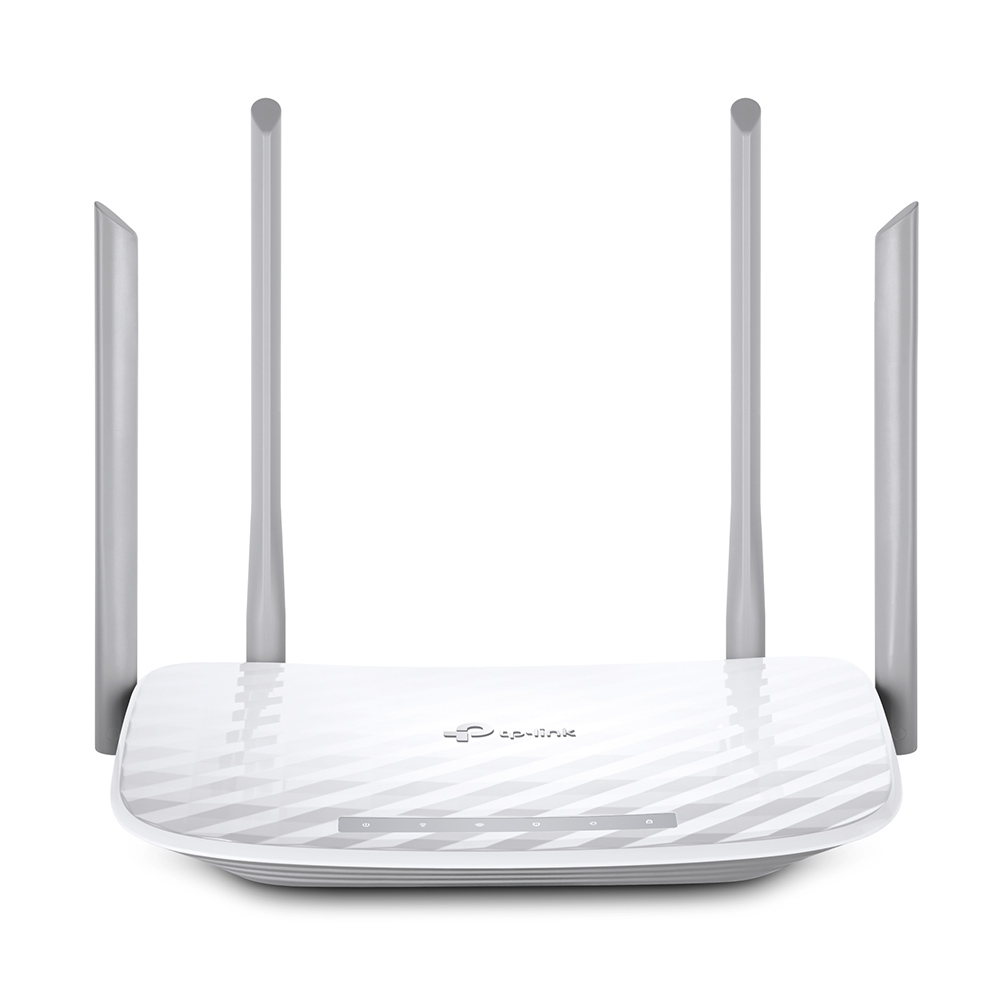 TP-Link Archer C50(SE) V6.0 AC1200 Dualband WLAN-Router, 2,4/5 GHz 867+300 Mbit/s, 4x RJ45 LAN, USB 2.0, Ethernet-WAN, QoS, Schwarz