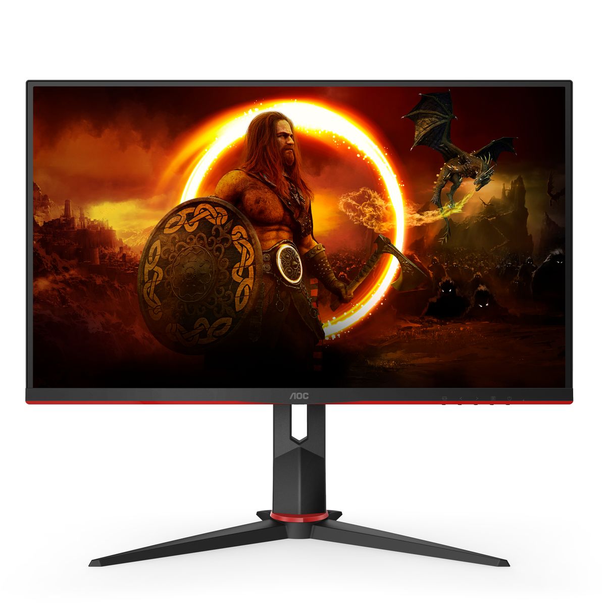 AOC Q27G2U 27" Gaming Monitor VA 1ms 144 Hz QHD 2560x1440 HDMI DisplayPort FreeSync Premium