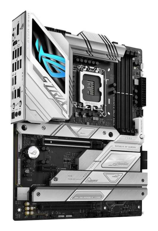 ASUS ROG Strix Z790‑A Gaming WiFi II Mainboard, Intel Z790, LGA 1700, ATX, DDR5, Wi‑Fi 7, Bluetooth 5.3, 2.5G LAN, 4x M.2, USB-C PD30