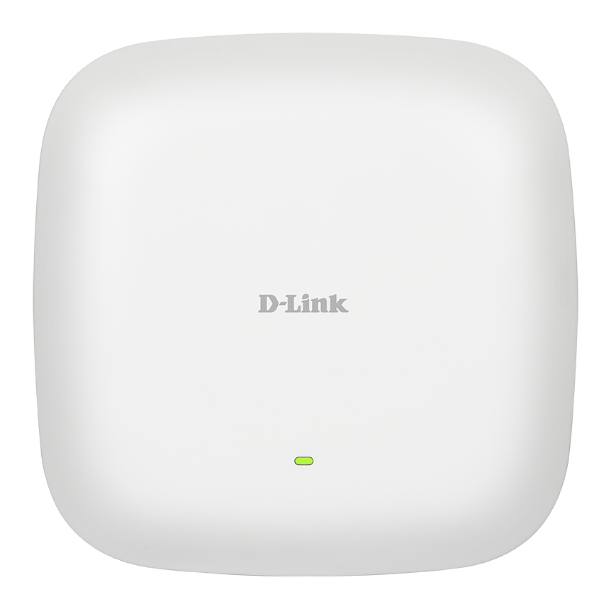 D-Link DAP-X2850 AX3600 Access Point, Wi‑Fi 6 3600 Mbit/s, 2,4+5 GHz, PoE, 4x interne Antennen, Weiß
