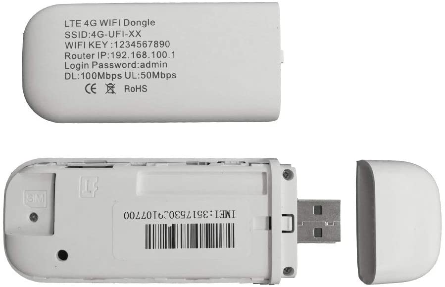 SUNERLORY 4G LTE Modem USB Network Adapter 150Mbps USB 4G LTE SurfStick - Wireless USB Network Card Universal Router USB WiFi Adapter Used for Desktop Laptops MID Devices