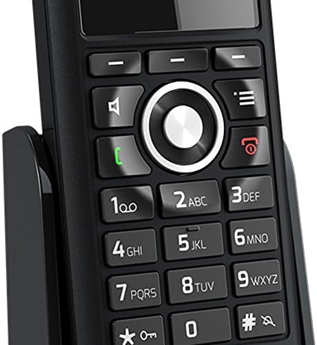 Snom M85 Industrial DECT-Mobilteil (2 “176 x 220 px TFT, Alarmschlüssel, 3,5-mm-Headset-Buchse, Vibrationsalarm, beleuchtete Tasten, IP65, Bluetooth), Schwarz