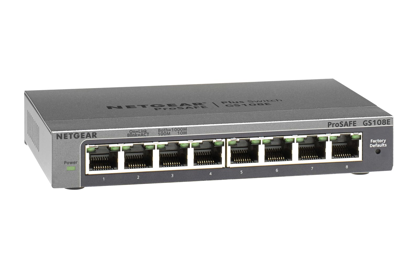 netgear Switch NETGEAR 8x GE GS108E-300PES webmanaged retail
