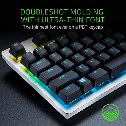 Razer PBT Keycap Upgrade-Set für 104/105 Tasten Black US/UK-Layout