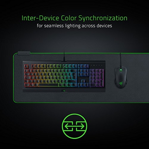 Razer Goliathus Extended Chroma Gaming Mousepad Soft RGB 920x294x3mm Black