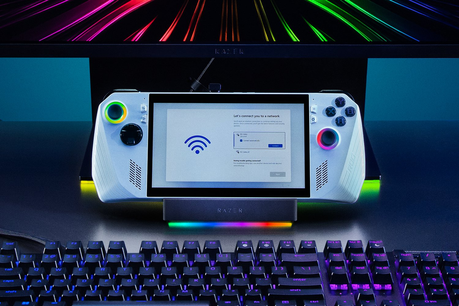 Razer Handy-Dockingstation Tragbare Spielekonsole Schwarz