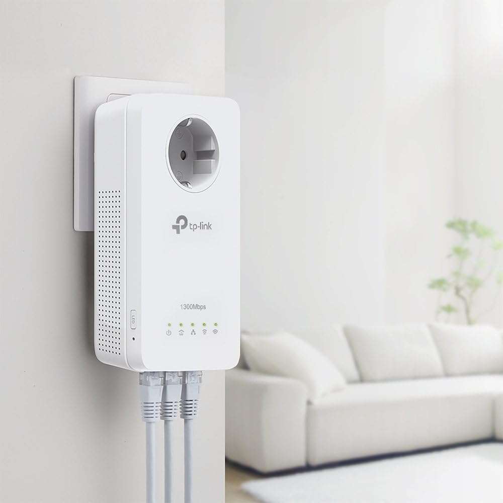 TP-Link TL-WPA8630P KIT PowerLine Netzwerkadapter 1300 Mbit/s Ethernet/LAN WLAN Weiß 2 Stück(e)