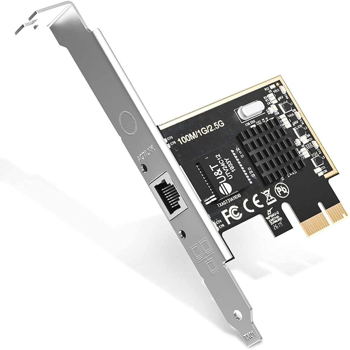 EDUP 2.5GBase-T PCIe Network Adapter with 1 Port, 2500/1000/100Mbps PCI Express Gigabit Ethernet Card RJ45 LAN