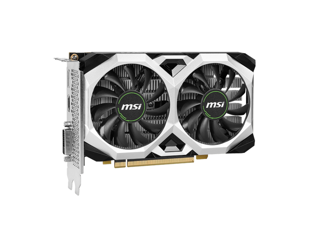 MSI VENTUS GeForce GTX 1650 D6 XS OCV3 4 GB GDDR6, PCIe 3.0, HDMI 2.0b, DisplayPort 1.4, 90 W, 6-pin