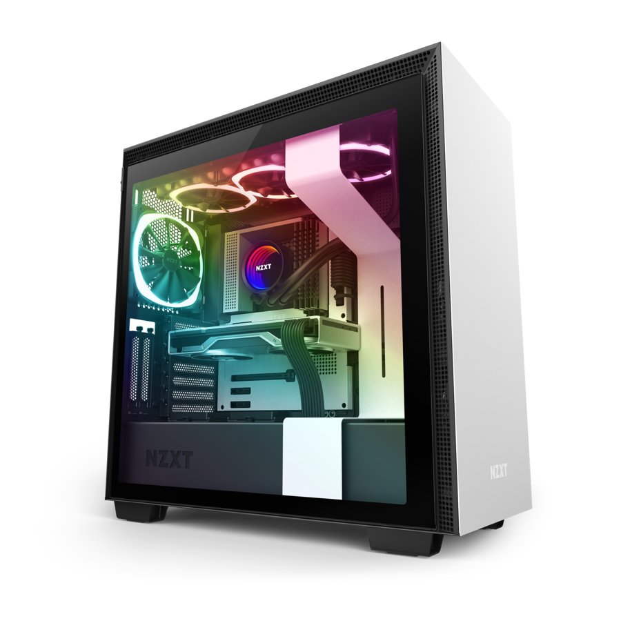 NZXT Kraken X73 RGB 360 mm - RL-KRX73-R1 - AIO RGB CPU Flüssigkeitskühler - Verbesserte Pumpe - Angetrieben durch CAM V4 - RGB-Anschluss - 120 mm Aer RGB V2 Kühlerlüfter (3 im Lieferumfang enthalten) Kraken X RGB 360mm Schwarz