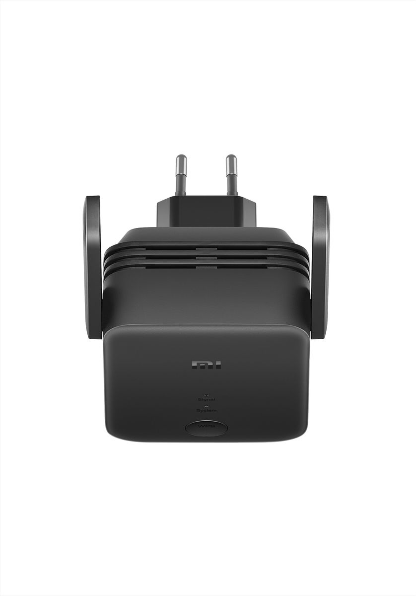 Xiaomi DVB4348GL Mi WiFi Range Extender AC1200 WLAN-Repeater, Dual-Band 867 Mbit/s, 10/100 Mbit/s Ethernet, Wandmontage, Schwarz