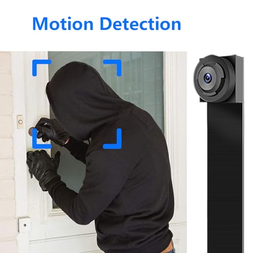 Diprevo B09WDPWM5N Mini Kamera 1080P HD Tragbare DIY Überwachungskamera mit Bewegungsmelder Akku 800mAh Loop-Aufnahme SD 2–128GB Kein WLAN Keine Nachtsicht