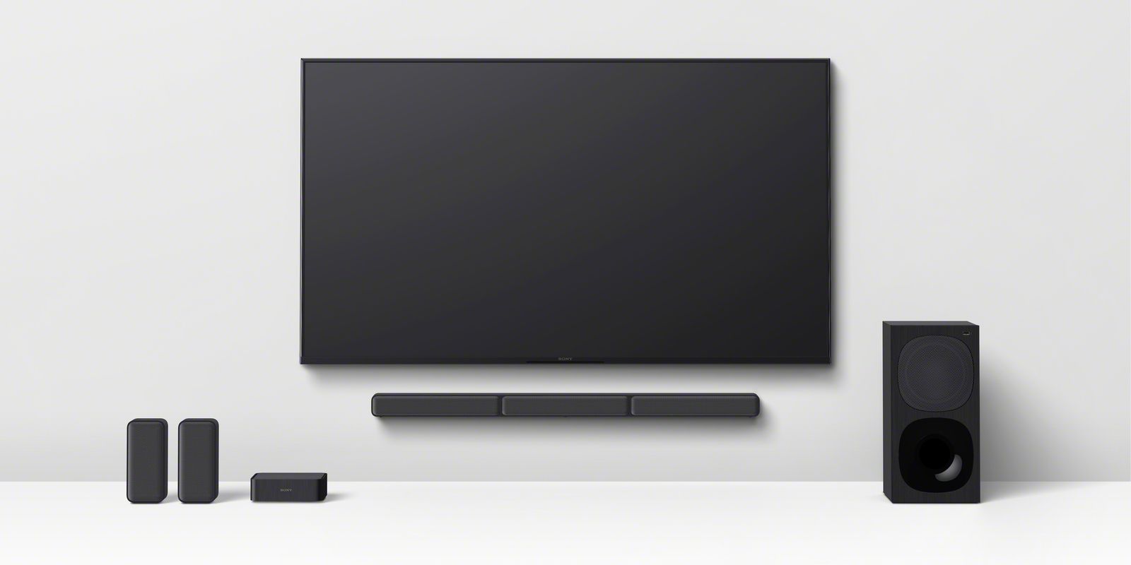Sony HT-S40R 5.1 Surround Soundbar mit Subwoofer Rear Lautsprecher Bluetooth