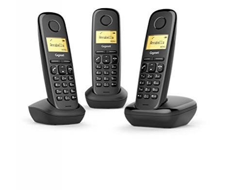Gigaset A170 Trio Analoges/DECT-Telefon Anrufer-Identifikation
