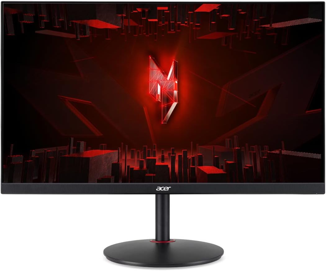 Acer Nitro XV271UM3 Gaming Monitor 27 Zoll (69 cm Bildschirm) WQHD, 180Hz DP, 144Hz HDMI, 0,5ms (GTG min.), 2xHDMI 2.0, DP 1.2, höhenverstellbar, drehbar, DP/HDMI FreeSync Premium