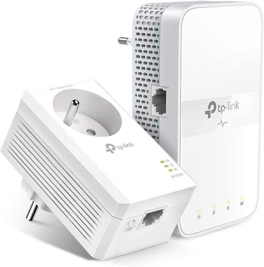TP-Link Powerline Wi-Fi AC 1200 Mbps + Powerline 1000 Mbps 2er-Set