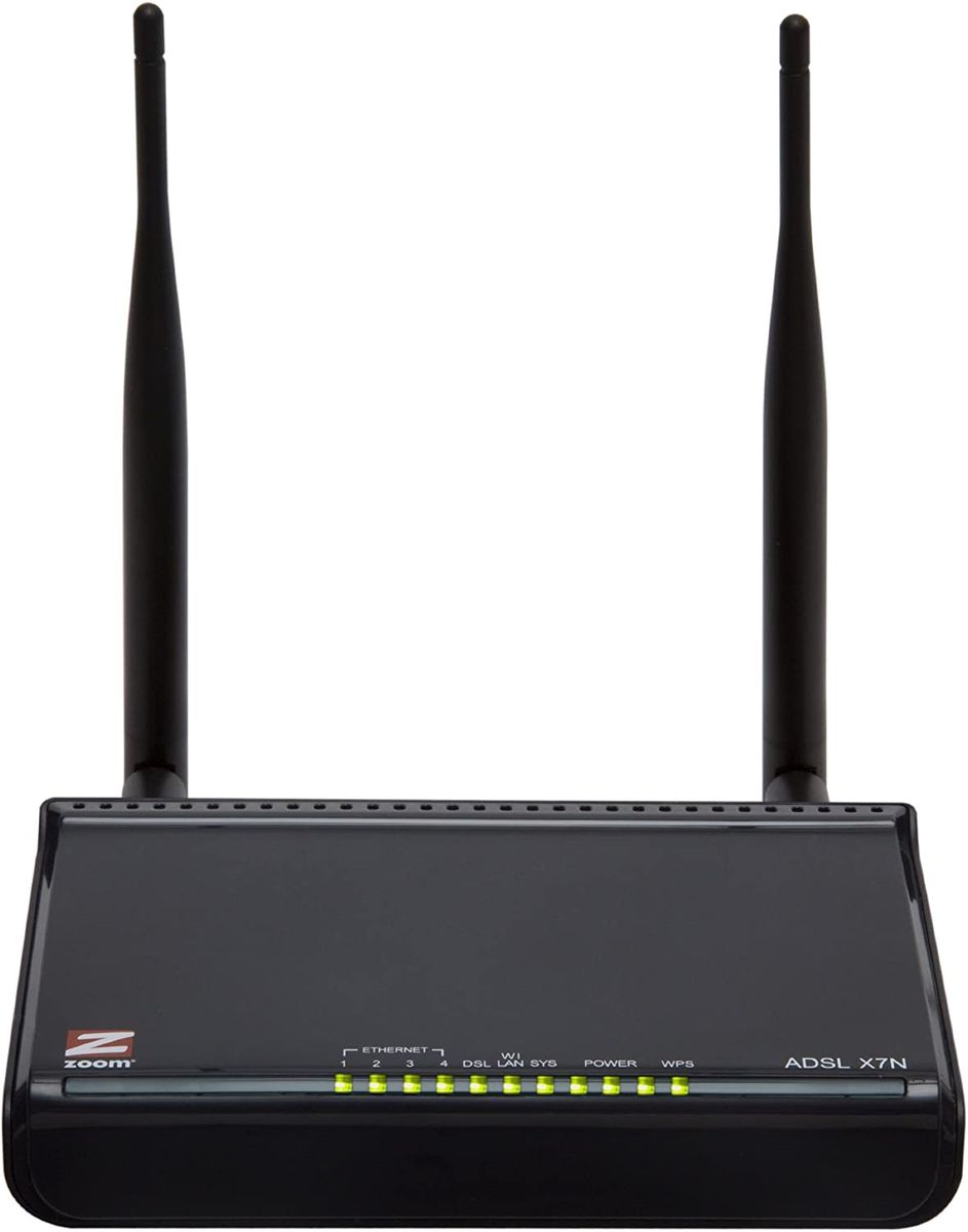 Zoom 5790-72-00AG - ZOOM ADSL X7 802.11N 4xETH 1xUSB Plug-Type G (UK)