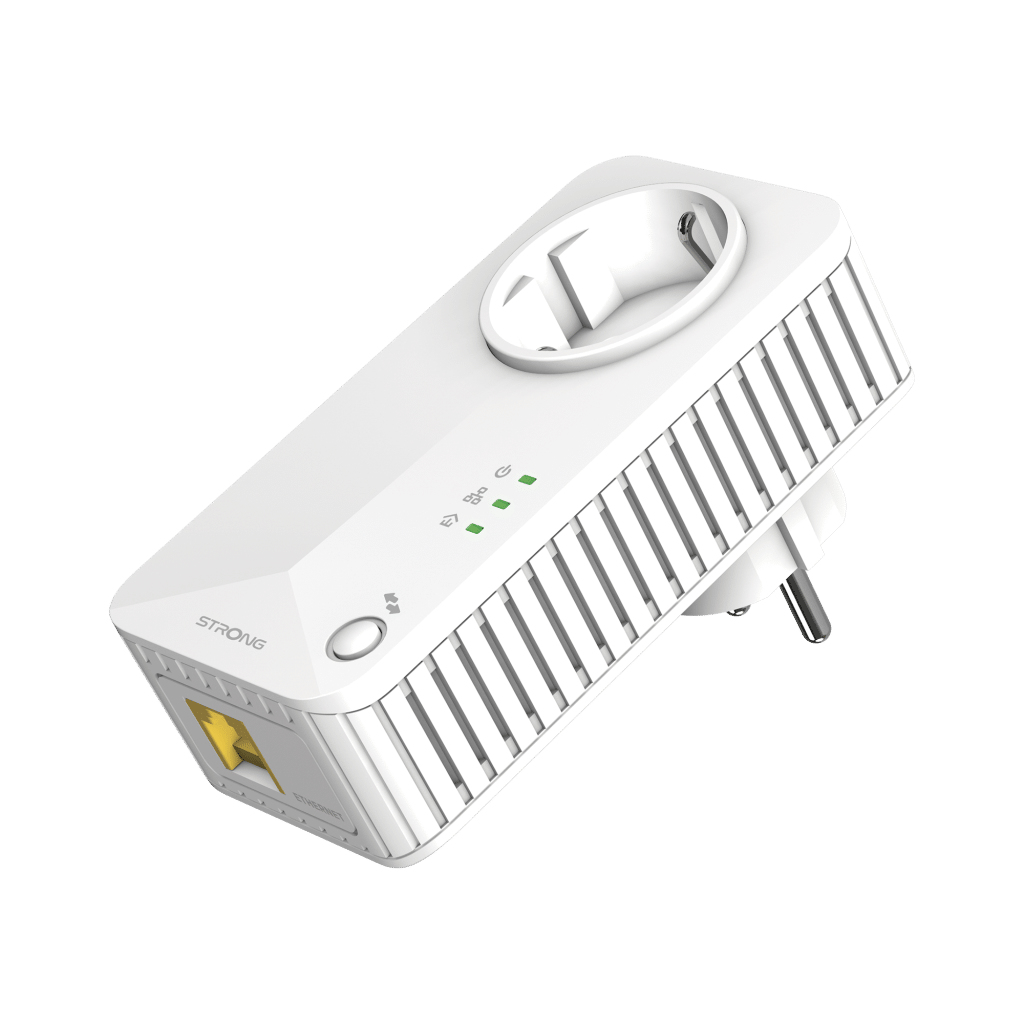 Strong Powerline 600 Duo 600 Mbit/s Ethernet/LAN Weiß 2 Stück(e)