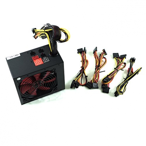 mars gaming Power Supply for PC 850W ATX Red and Black Plug-Type F (EU)