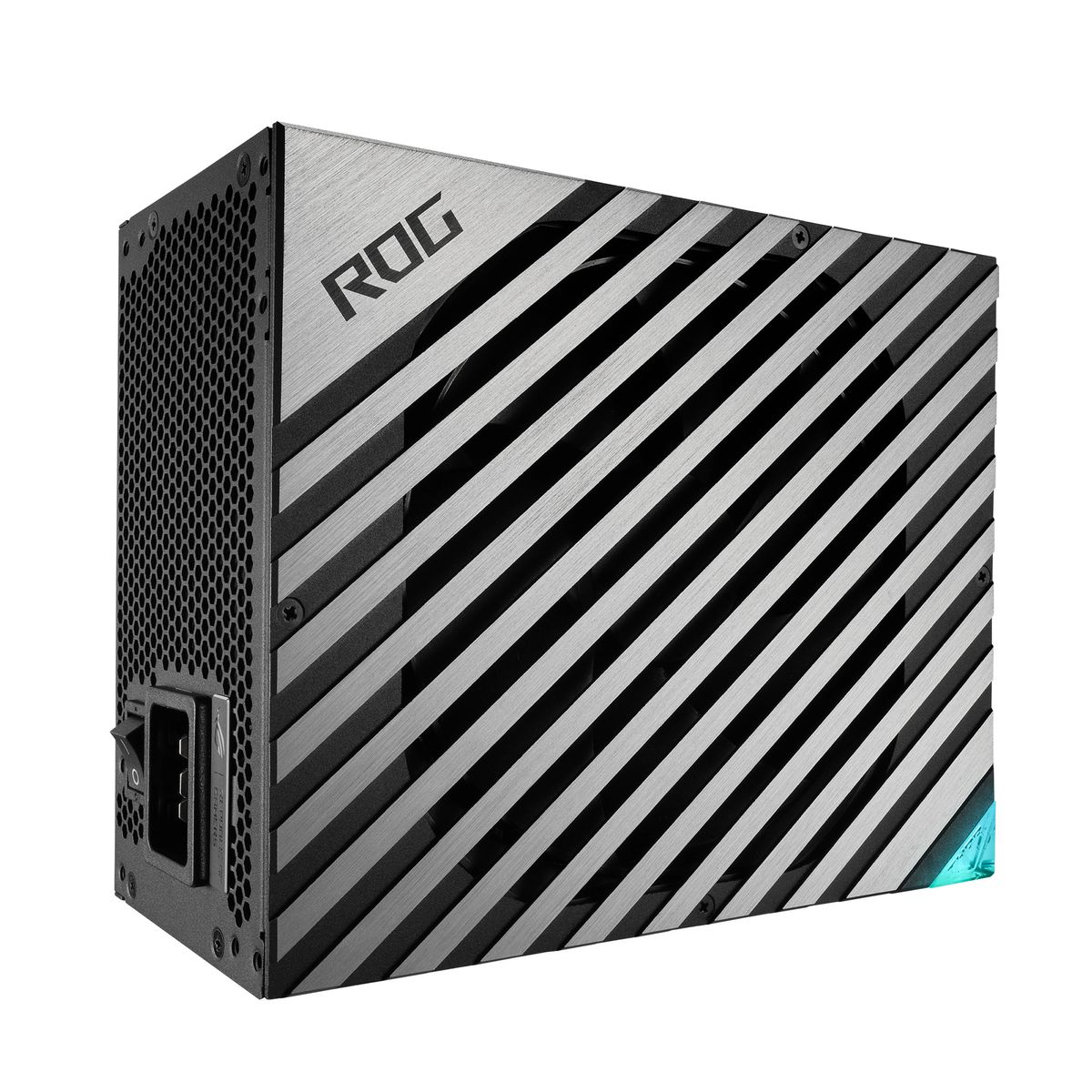 ASUS ROG Thor 1600W Titanium Netzteil ATX Voll modular 80 PLUS Titanium, 135 mm Lüfter, PCIe Gen5 16-polig, Schwarz/Silber