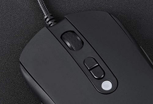 KLIM Veni Ergonomische Wired 5.000 DPI 1ms-Reaktionszeit Gaming Maus Beidhändig