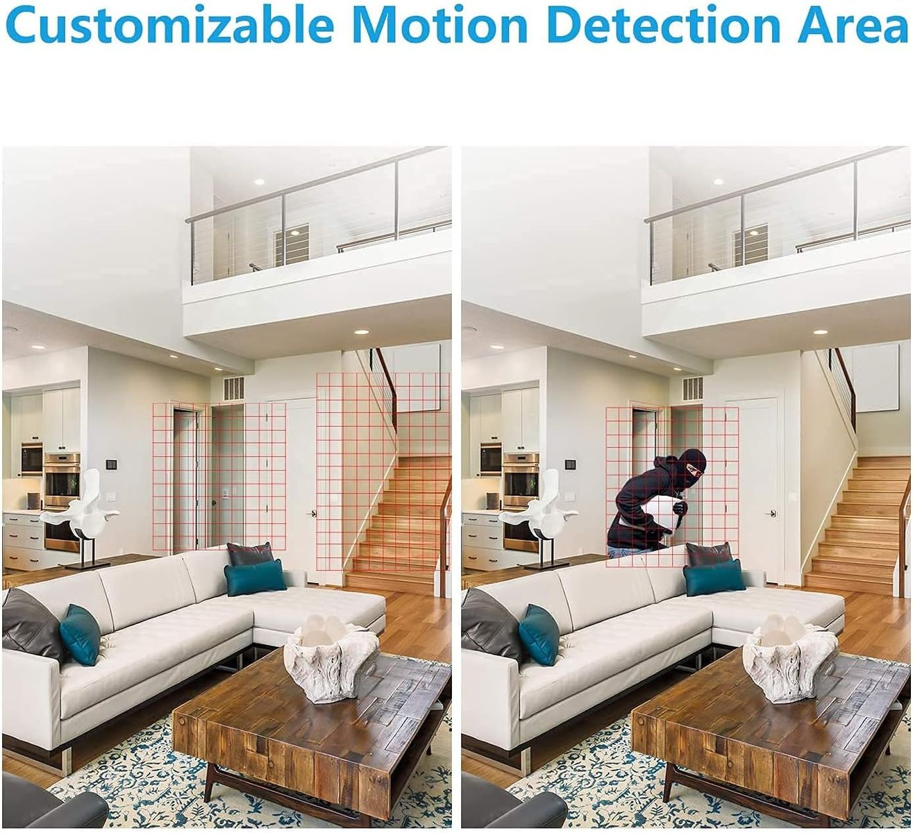 ZOSI 16CH 1080p DVR Recorder mit 2TB Festplatte, Hybrid 4in1 AHD CVI TVI CVBS H.265+ 2MP Receiver, Bewegungserkennung, App E-Mail Sofortwarnung