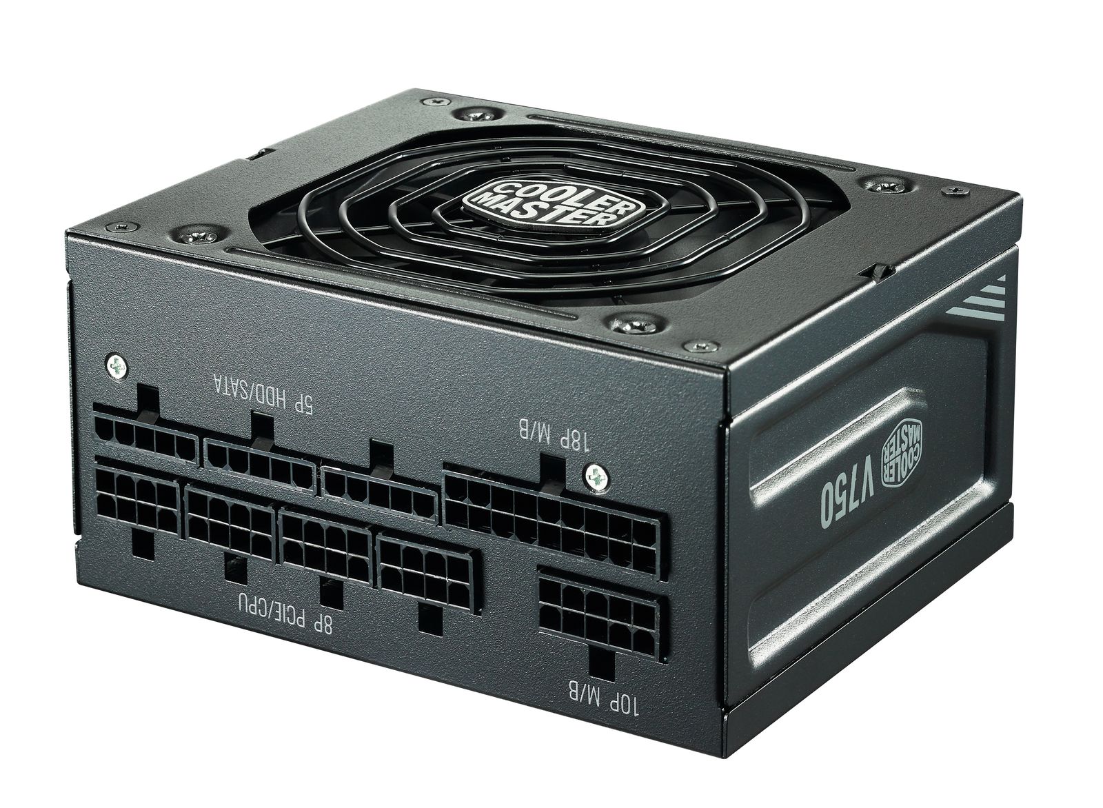 Cooler Master V750 SFX Gold Netzteil 750 W Vollständig modular 80 PLUS Gold 24-pin ATX 4x PCIe 6+2pin 8x SATA Schwarz