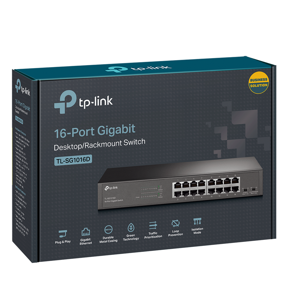 TP-Link 16-Port-Gigabit-Switch V12
