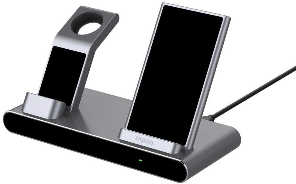 Rapoo XC600 Induction Charging Station Power Supply for Smartphones & -watches