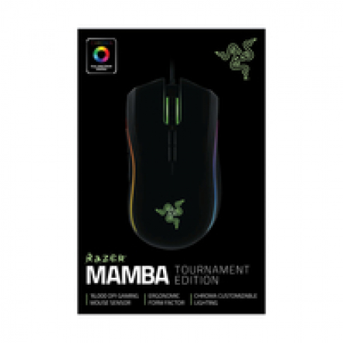 RAZER Mamba Chroma Tournament Edition 16.000 DPI Laser Ergonomische Gaming Maus