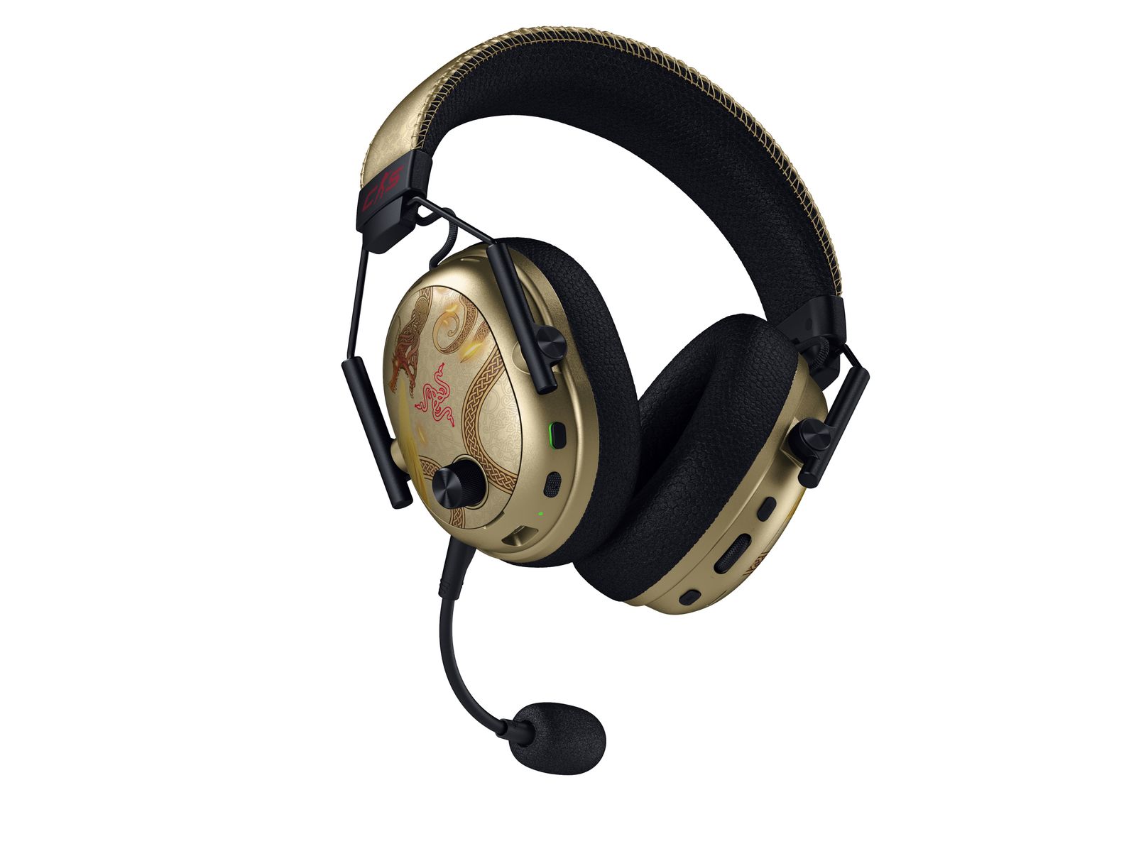 Razer BlackShark V3 Pro Counter-Strike 2 Edition Gaming Headset Kabellos & Verkabelt Bluetooth 5.3 USB-A USB-C Ladeport 70 h Akku Boom-Mikrofon Schwarz