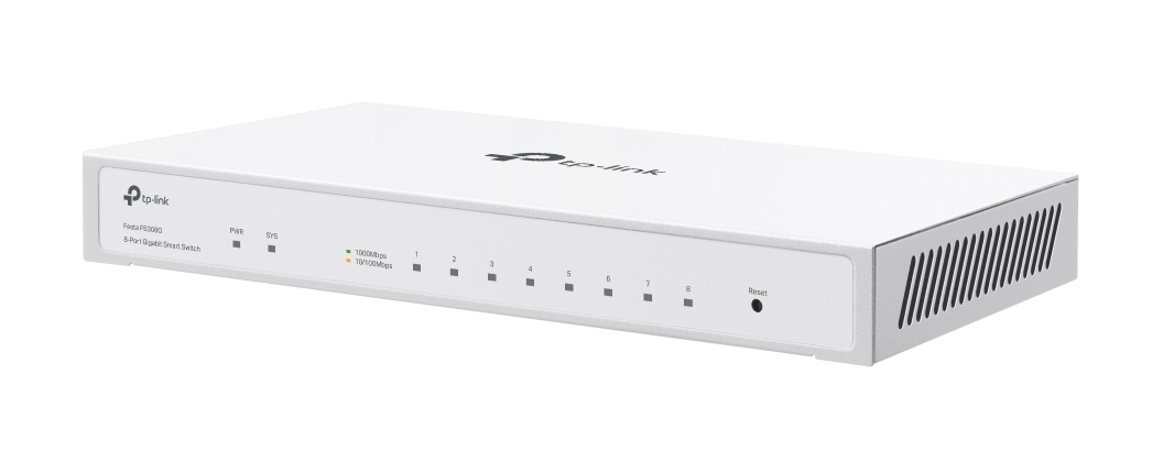 TP-Link Festa FS308G Managed L2/L2+ Gigabit Ethernet (10/100/1000) Power over Ethernet (PoE) Weiß