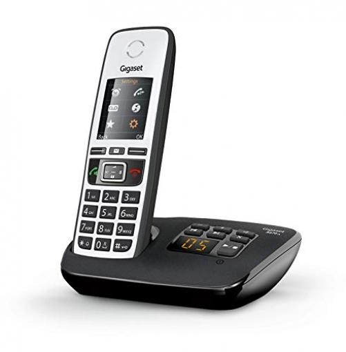 Gigaset A670A Telefono Cordless Trio Display a colori Nero/Grigio Chiaro IT