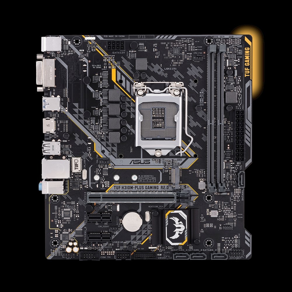 ASUS TUF H310M-PLUS Gaming R2.0 Intel® H310 LGA 1151 (Socket H4) micro ATX