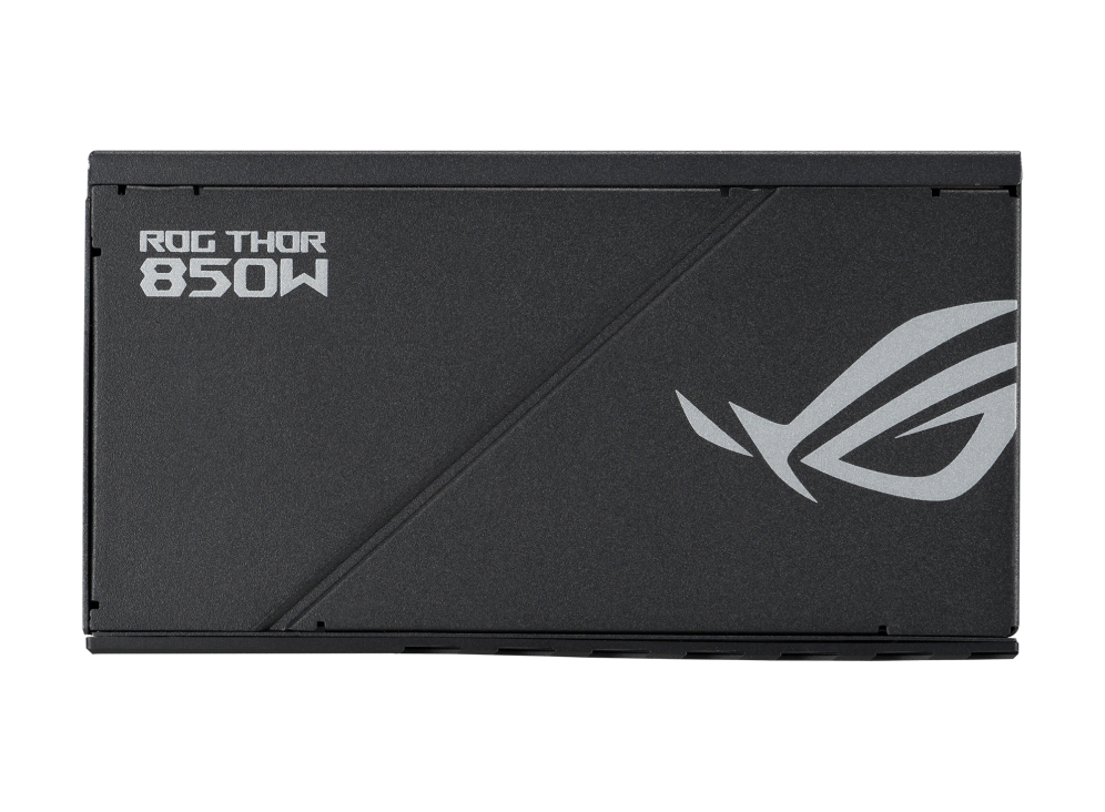 ASUS ROG Thor 850W Platinum II Netzteil, 850 W, 80 PLUS Platinum, Vollmodular, OLED-Display, 135 mm Lüfter, PCIe 5.0 Ready, Schwarz