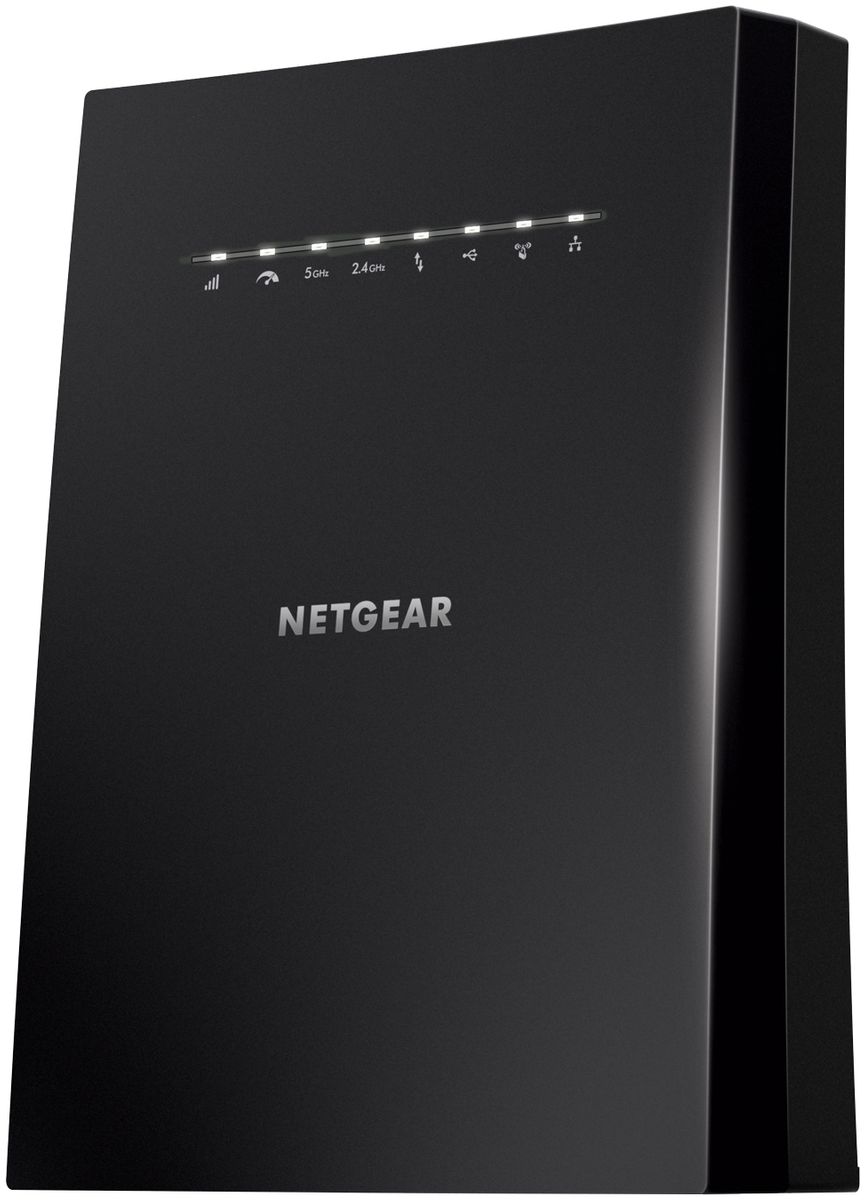 NETGEAR Tri-band Wireless Mesh WiFi Internet Booster Range Extender | Covers up to 2500 sq ft and 50 Devices with AC3000 | Up to 3 Gbps (EX8000)
