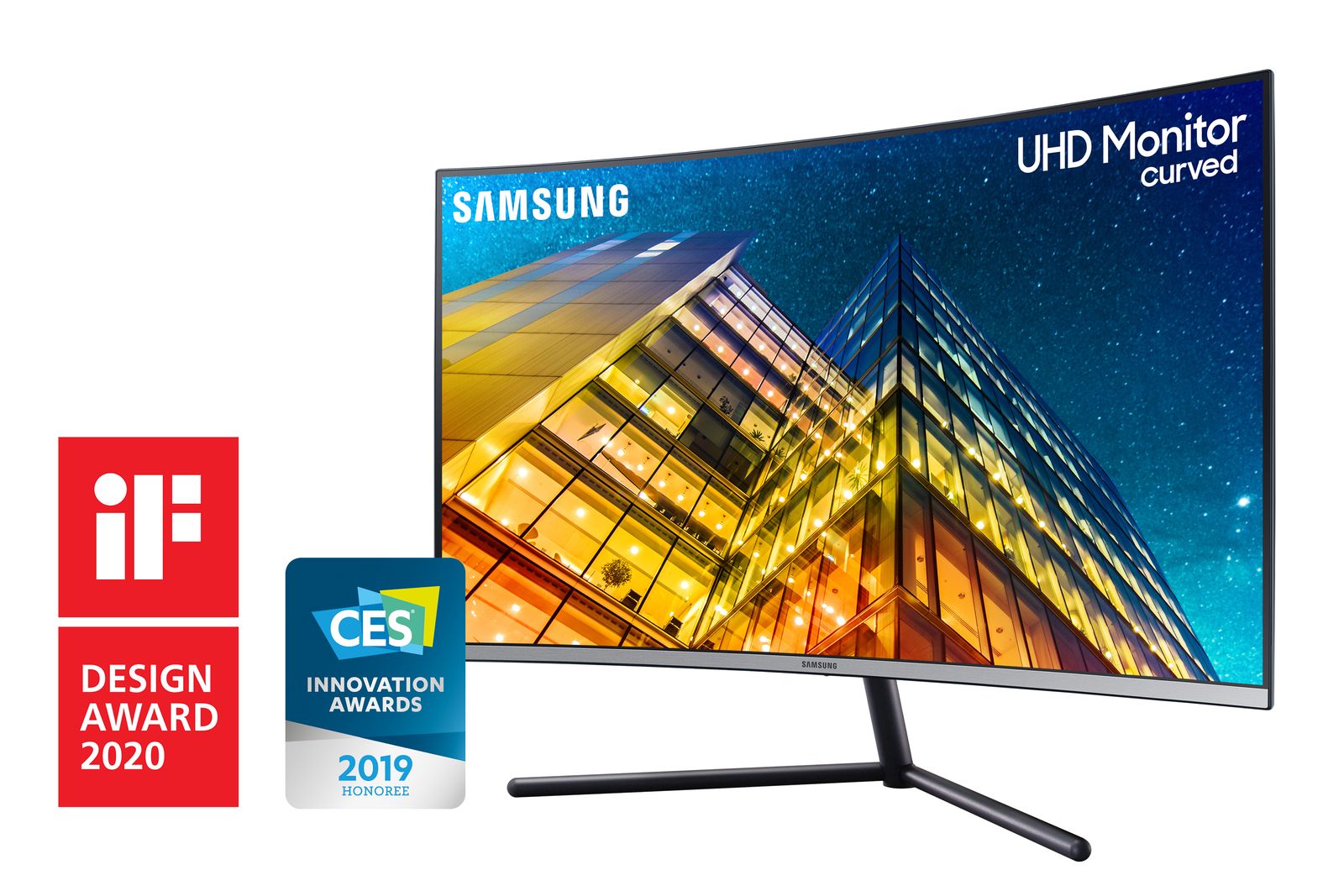 Samsung UR59C Computerbildschirm 81,3 cm (32") 3840 x 2160 Pixel 4K Ultra HD LED Grau