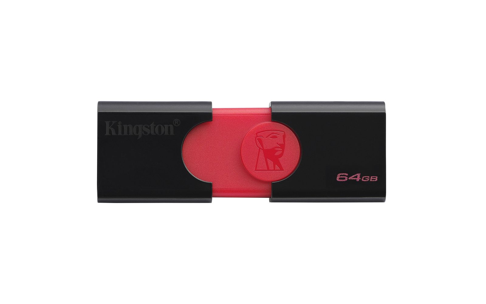 Kingston DataTraveler 106 USB-Stick 64 GB USB Typ-A 3.2 Gen 1 (3.1 Gen 1) Schwarz, Rot