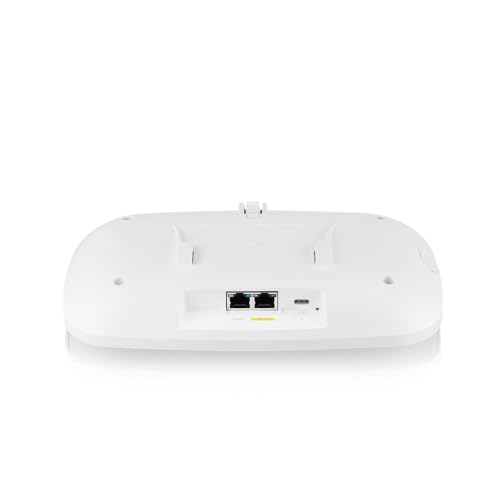 Zyxel NWA210BE WiFi 7 Access Point Dual-Radio, 12,3 Gbit/s, BandFlex (5/6 GHz), 2x2,5 GbE, PoE+ & USB-C, Nebula Cloud/App/Direct Management