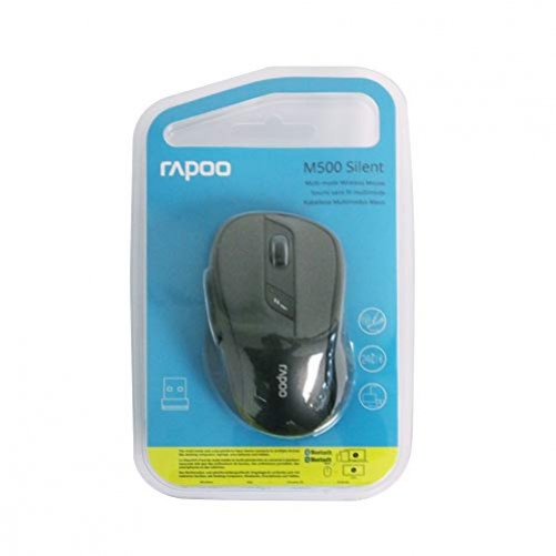 Rapoo M500 Silent Maus rechts RF Wireless + Bluetooth Optisch 1600 DPI