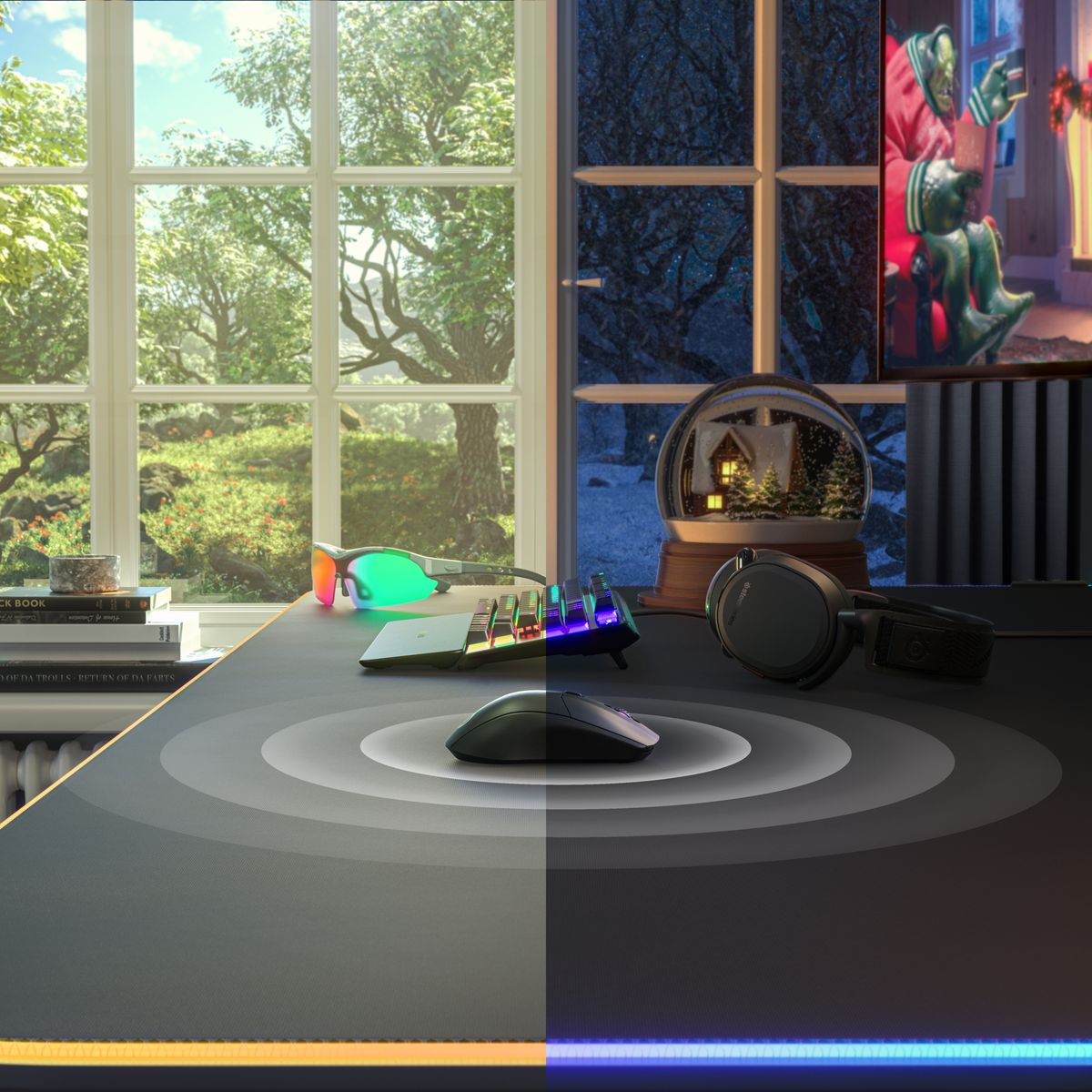 Steelseries Rival 3 Wireless Maus Gaming rechts RF Wireless + Bluetooth Optisch 18000 DPI