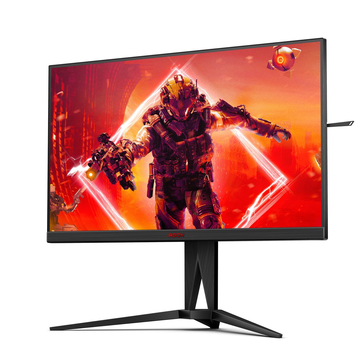 AOC AGON 5 AG275QZN/EU Computerbildschirm 68,6 cm (27") 2560 x 1440 Pixel Quad HD Schwarz, Rot