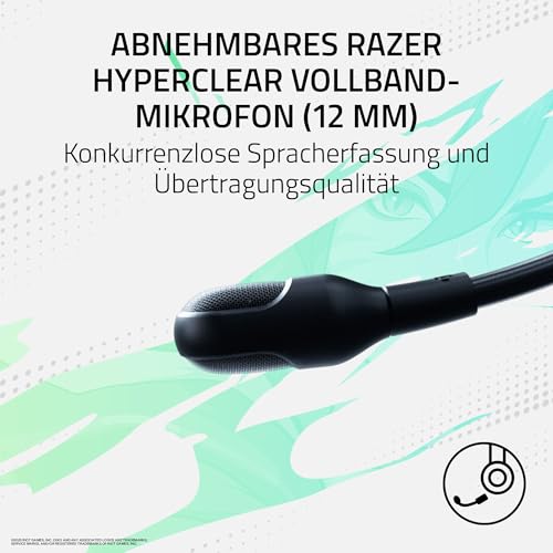 Razer BlackShark V3 Pro 2XKO Edition Kabelloses E-Sport-Headset, ANC, Triforce 50 mm Treiber, HyperSpeed 2,4 GHz & Bluetooth, Xbox/PC