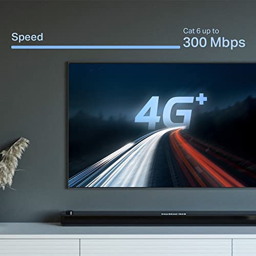 TP-Link Deco X10-4G Mesh Mobile Router V1.0 (EU), 4G LTE & Wi‑Fi 6 Dual-Band 1500 Mbit/s, 3x LAN, NanoSIM, Weiß, EU Plug