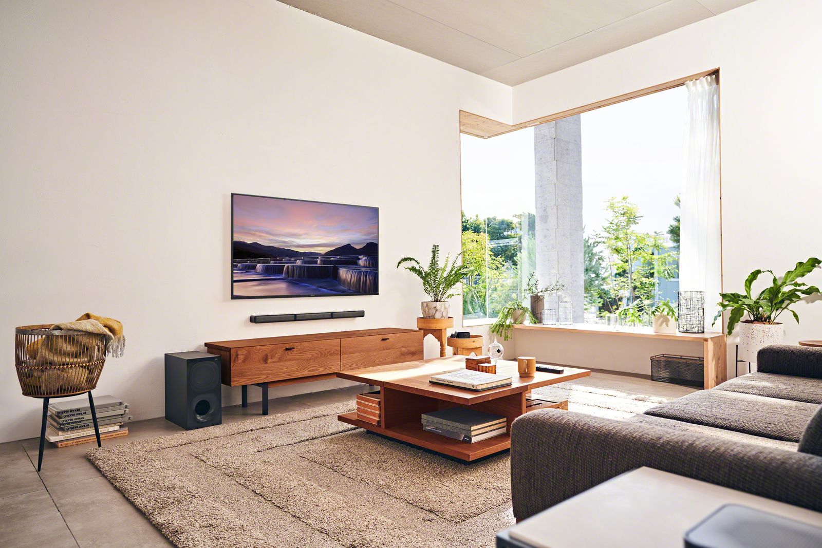 Sony HT-S40R 5.1 Surround Soundbar mit Subwoofer Rear Lautsprecher Bluetooth