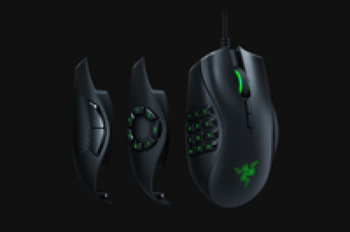 Razer Naga Trinity Gaming Mouse 16.000 DPI Ergonomic RGB Modular MOBA/MMO