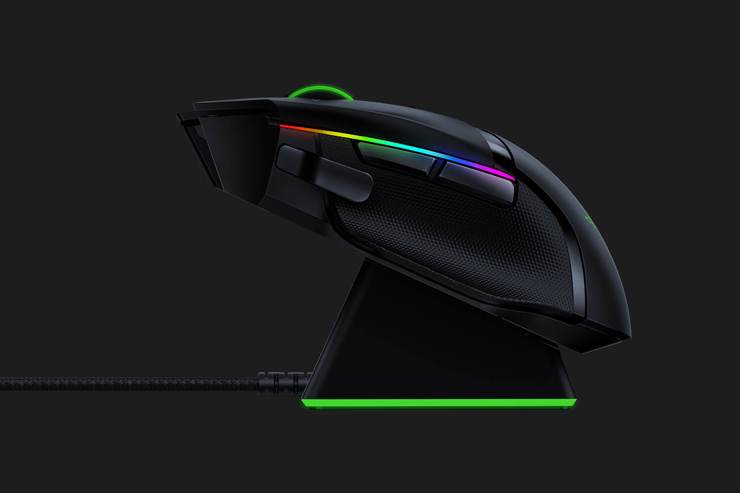 Razer Basilisk Ultimate Gaming Mouse Wireless RF 20.000 DPI RGB mit Dock
