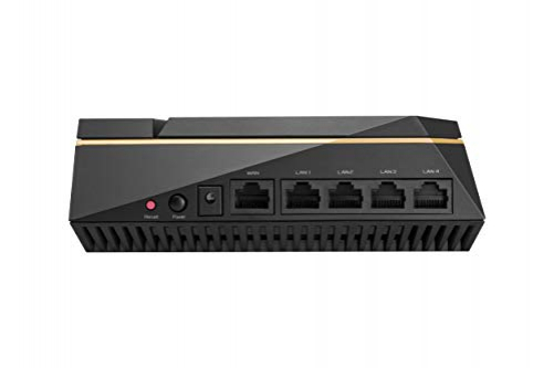 Asus RT-AX92U Router (Ai Mesh WLAN System, WiFi 6 AX6100, Tri-Band, 4x Gigabit LAN, 1.8 GHz DC CPU, AiProtection, USB 3.0, 160 MHz, 1er Pack)