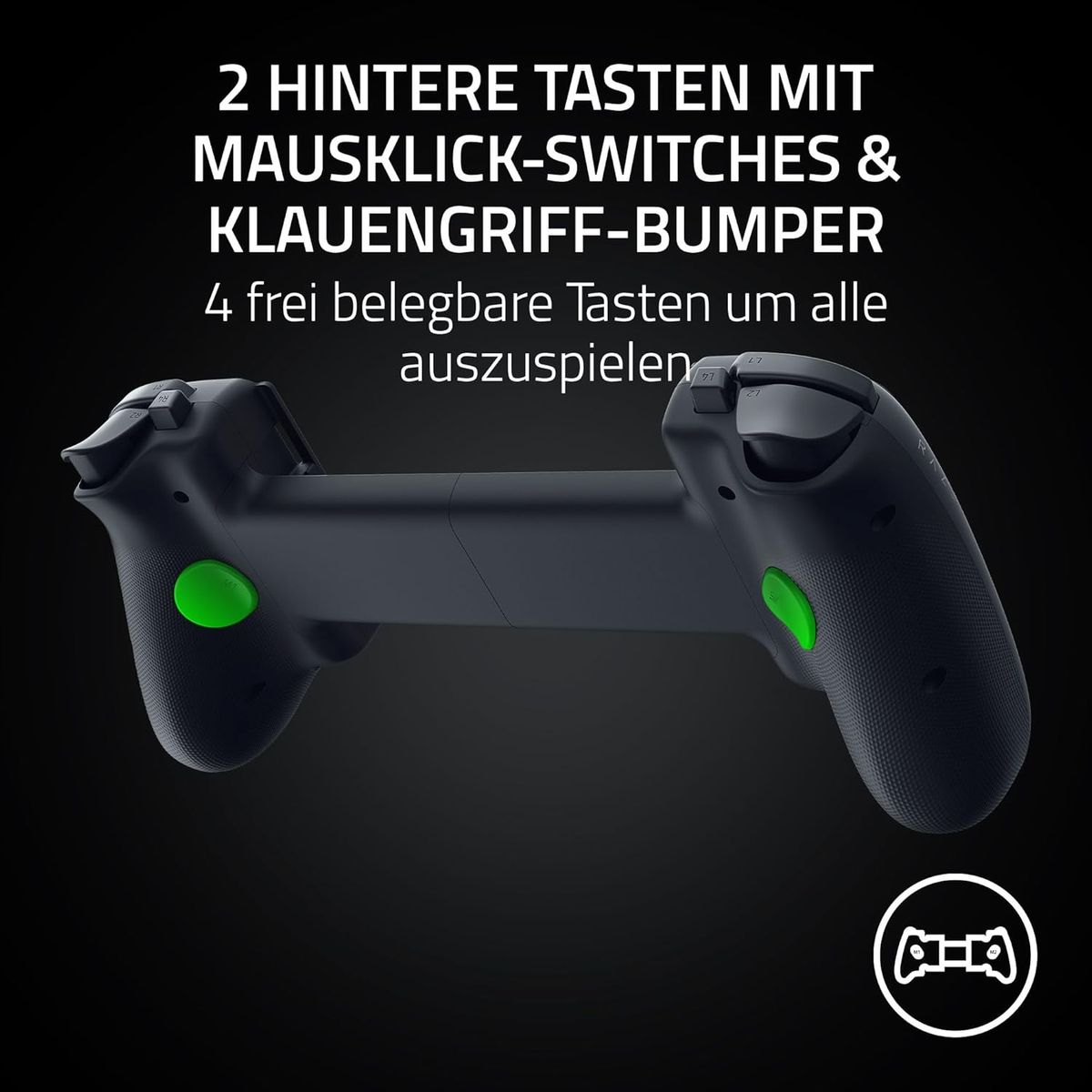 Razer Kishi V3 Pro Kabelgebundenes Gamepad, USB Typ-C, Android PC Xbox iOS, Analog & Digital, 3,5 mm Klinke, Schwarz