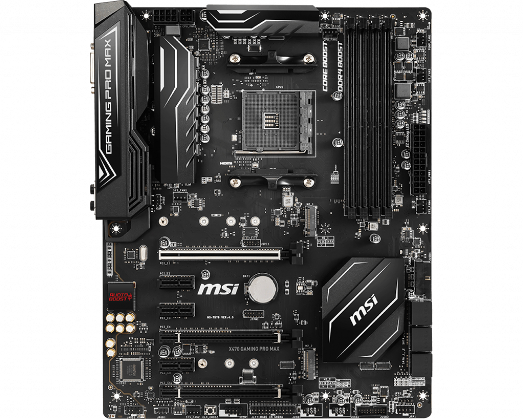 MSI X470 Gaming Pro Max, AMD X470 Mainboard, Sockel AM4